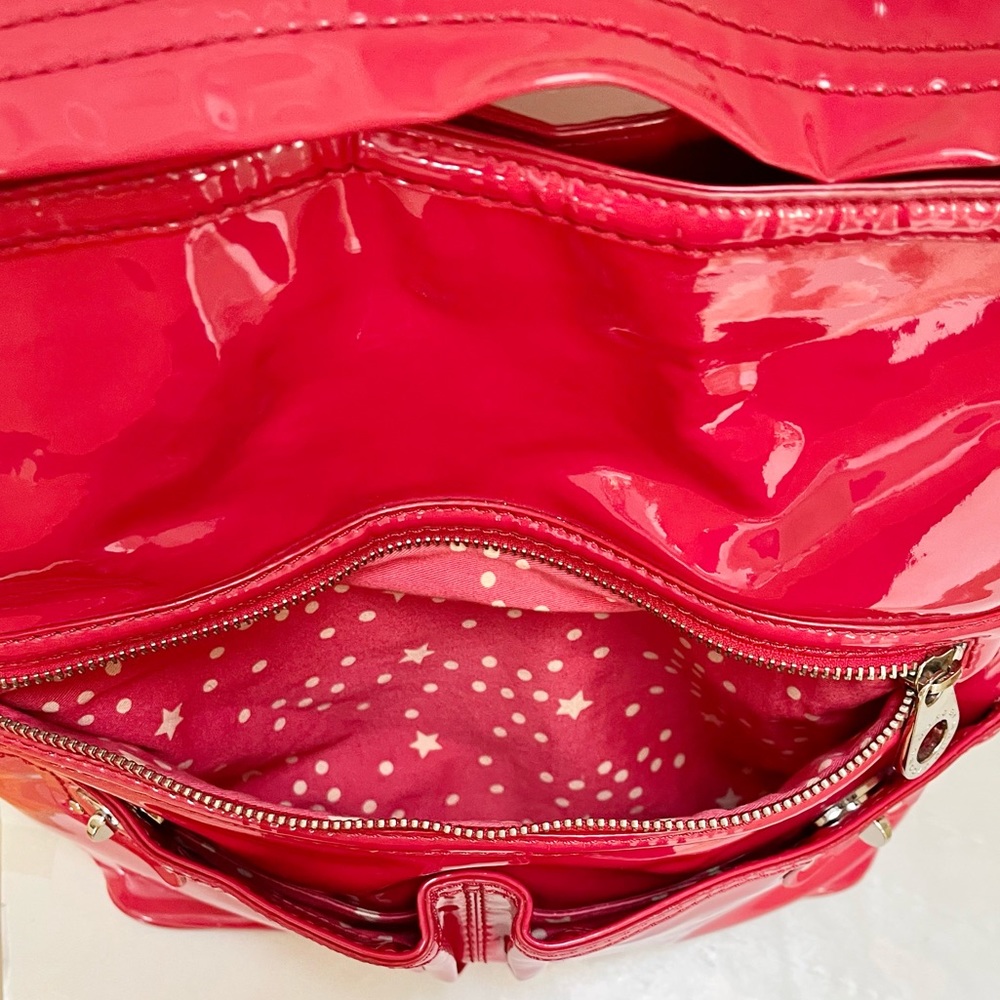 Authentic Marc by Marc Jacobs totally turn lock Faridah patent leather hobo bag - Picture 11 of 16